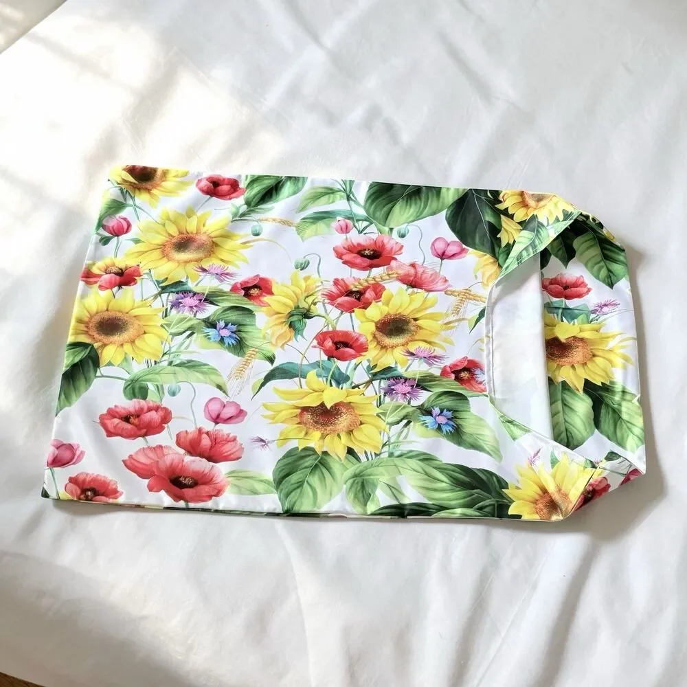 Silk Feel Bright Vibrant Multicolor Pillowcase 30